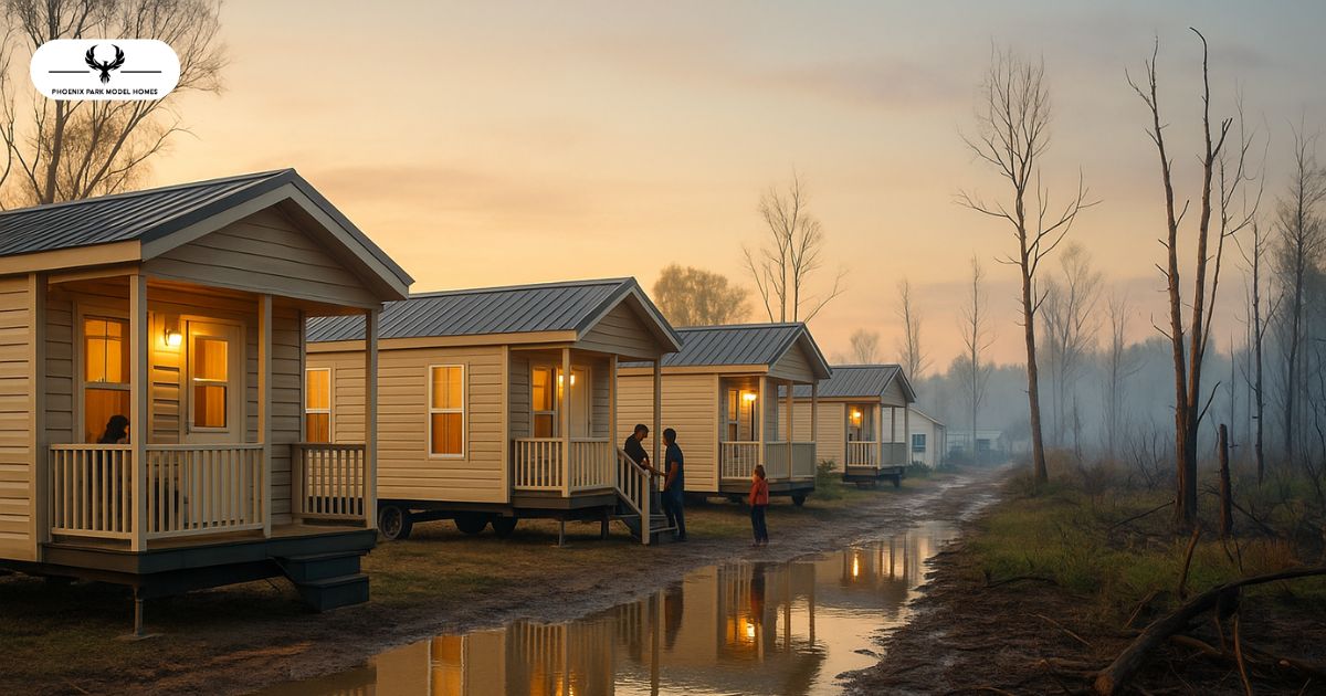 role of Park models in disaster relief